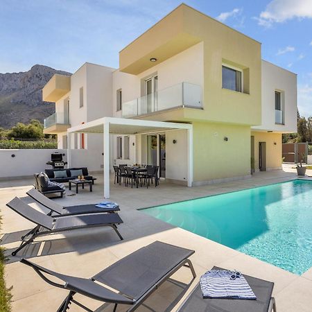 Brand New Villa With Private Heated Pool Terrasini Εξωτερικό φωτογραφία